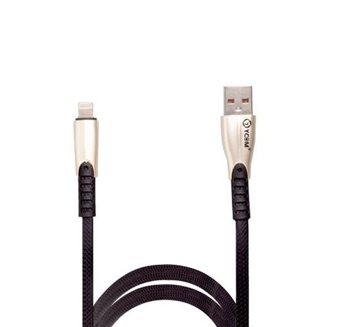 YCOM Nylon Braided USB Lightning Syncing and Charging Cable