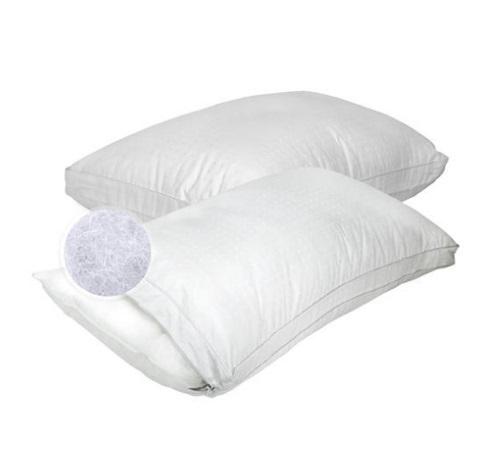 White Fiber Pillows