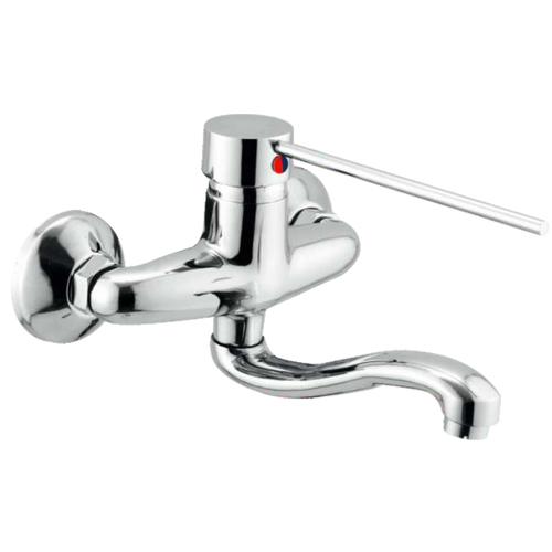 Revolving Surgical Wall Mixer Tap Single Lever (Flora)