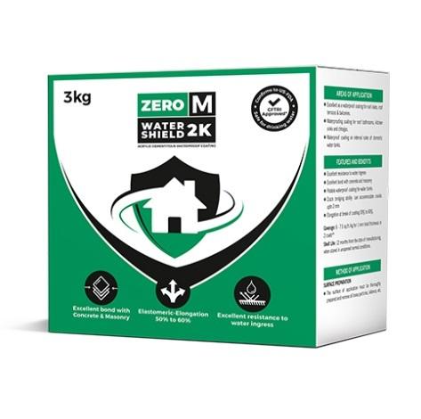 3Kg Zero M Water Shield Integral Waterproofing Solution
