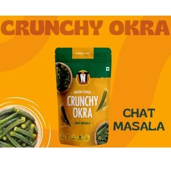 Crunchy Okra Chat Masala