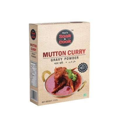 Ayu's Soak & Cook Mutton Curry/Gravy Powder 115g