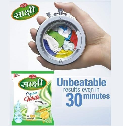 Sakshi Crystal White Detergent Powder