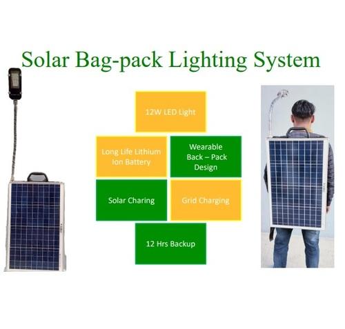 Solar Bag Pack Lighting System