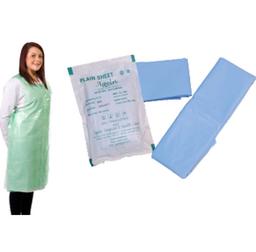 Plastic Apron And Plain Sheet