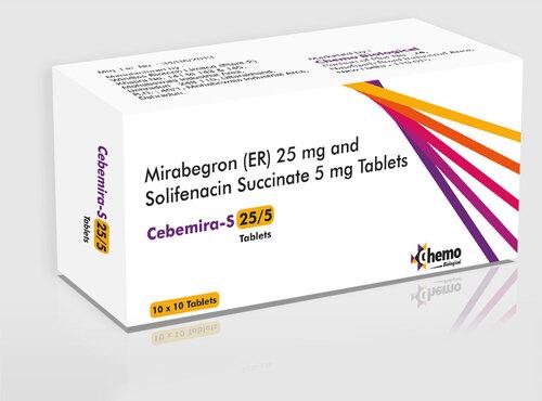 Mirabegron + Solifenacin