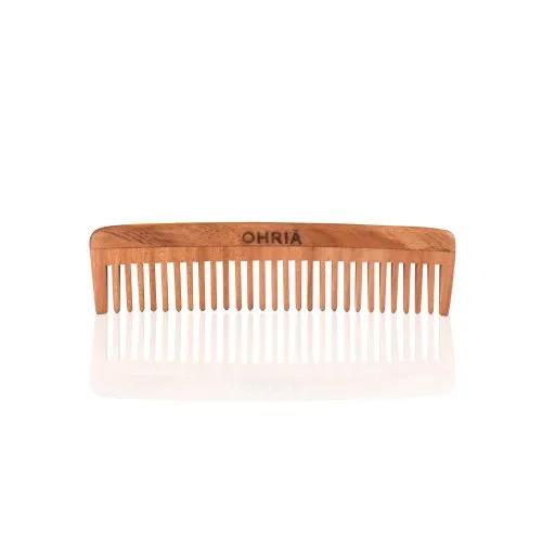 Ohria Ayurveda Natural Neem Wood Comb