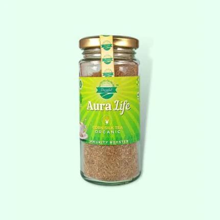 AuraLife Herbal Corn Silk Tea, Organic