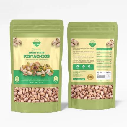 100% Organic Roasted & Salted Pistachios