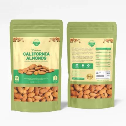 100% Organic Premium California Almonds