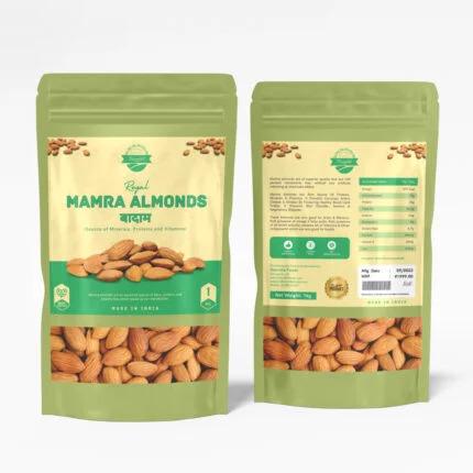 100% Organic Kashmiri Mamra Almonds
