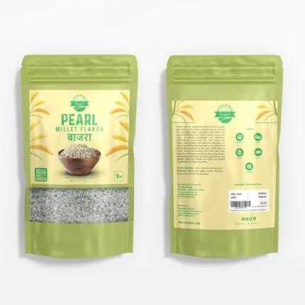 Organic Natty Bajra Flakes/Pearl Flakes 