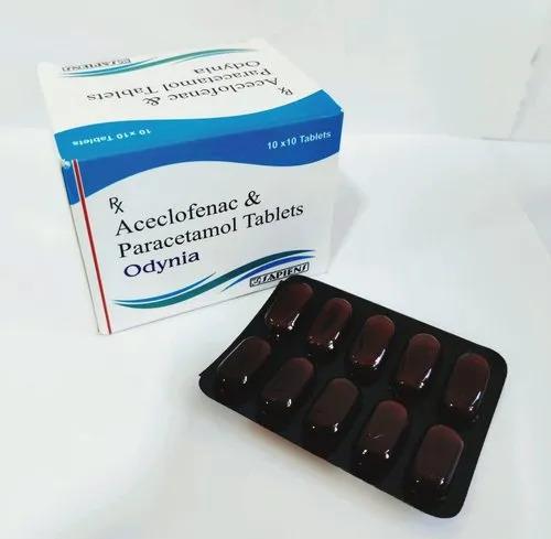 Aceclofenac Paracetamol Tablet