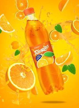 Orange Flavour Soft Drink