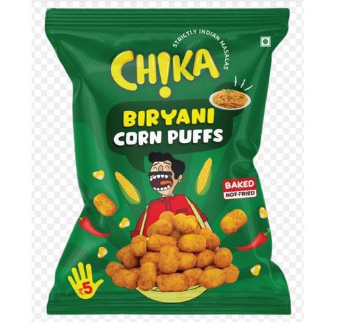 Biryani Corn Puffs