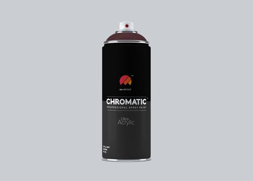 Chromatic Black Red Paint