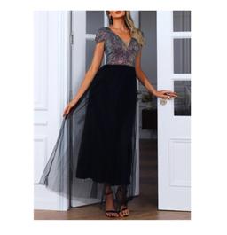 Shoulder Embellished Dress