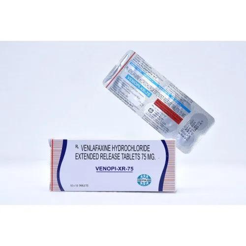 Venlafaxine Hydrochloride 75 Mg Extended Release Tablets