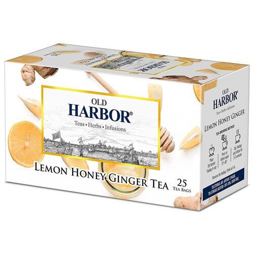 Old Harbor Lemon Honey Ginger Tea 25 Tea Bag
