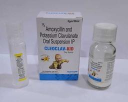 Amoxycillin 200 mg Clavulanic Acid 28.5 mg (Dry Syrup with Water)