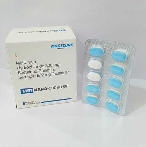 Metformin 500mg SR Glimepiride 2 mg