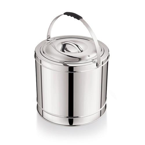 Double Wall PUF Insulated Stainless Steel Serving Pot with Steel Insulated Lid