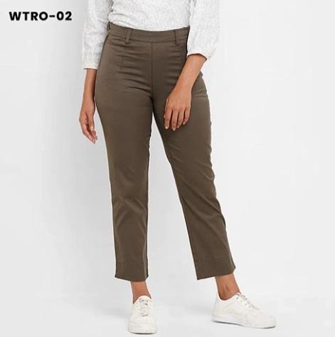 Ladies Plain Corporate Trouser