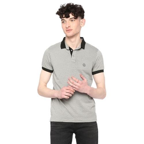 Integriti Grey Melange Regular Fit T-Shirts For Men's