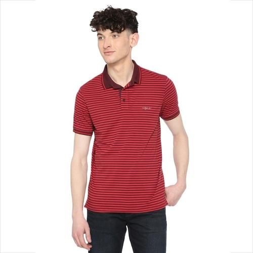 Integriti Red Regular Fit T-Shirts For Men's