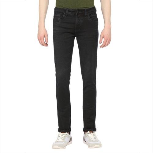 Integriti Ink Blue Skinny Fit Solid Jeans For Men's