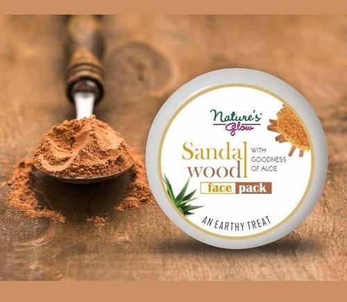 Nature's Glow Sandalwood face pack