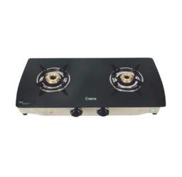 BESTEM 2 Burner Stove with Slim Body - Black Finish | Caps India