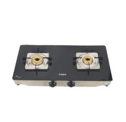 CONCH 2 BURNER - Toughened 7mm Glass Slim Stainless Steel Body