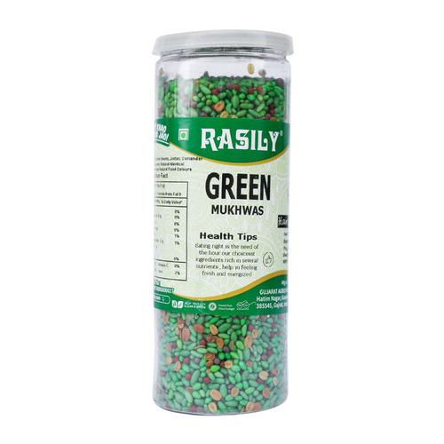 Rasily Green Mukhwas Mouth Freshener 240g Travel Pack