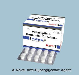  Vildagliptin 50mg + Metformin HCI. 500mg Tablets 