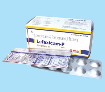 Lornoxicam 8mg + Paracetamol 325mg Tablets 
