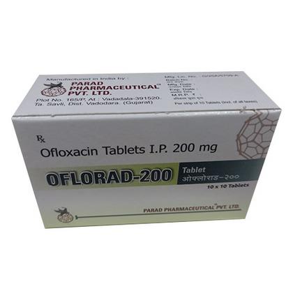 200 MG Ofloxacin Tablets IP 