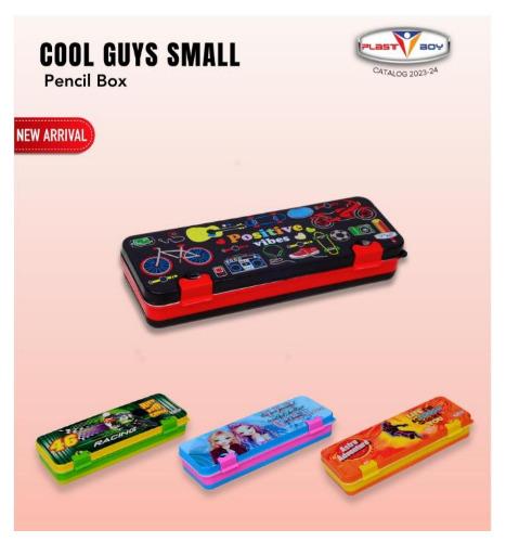 Cool Guys Small Pencil Box