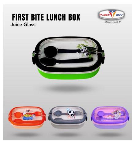 First Bite Lunch Box Juice Glass