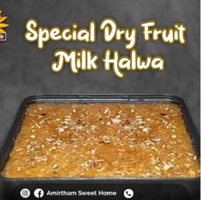 Special Dry Fruit Milk Halwa