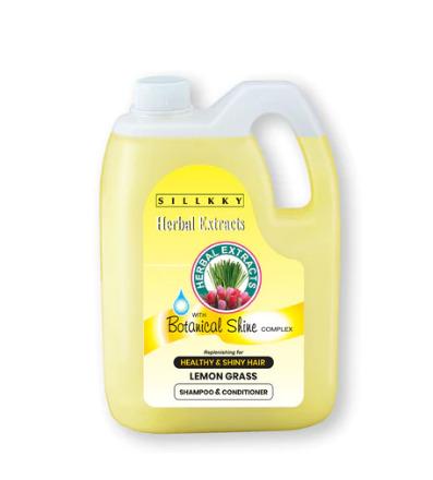 Sillkky Lemon Grass Shampoo 5 Litre Refill Can