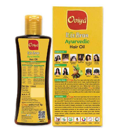 Rice Bran Ayurvedic Hair Oil