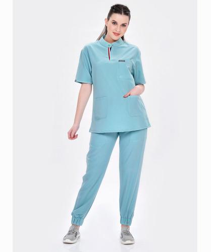 4 Way Falcon Female Polo And Joggers Mint Green