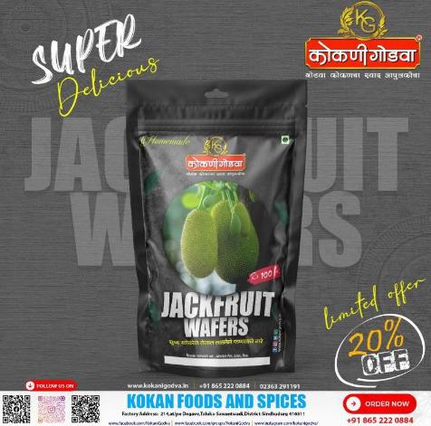 Jackfruit Wafers