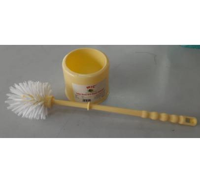 Toilet Brush with Round Container
