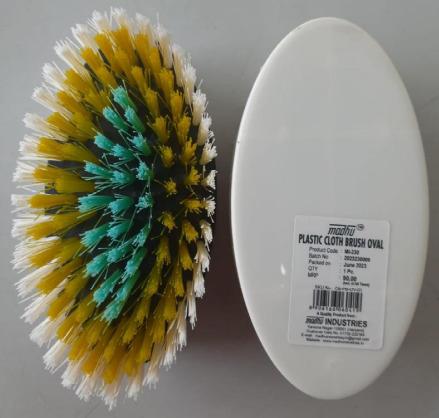 Plastic Cloth Brush Oval