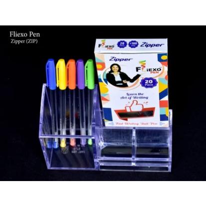 Fliexo Zipper Refill Plastic Ball Pen