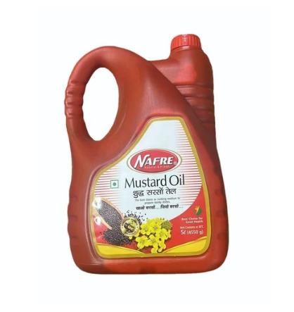 5 Litre Nafre Nature Fresh Mustard Oil