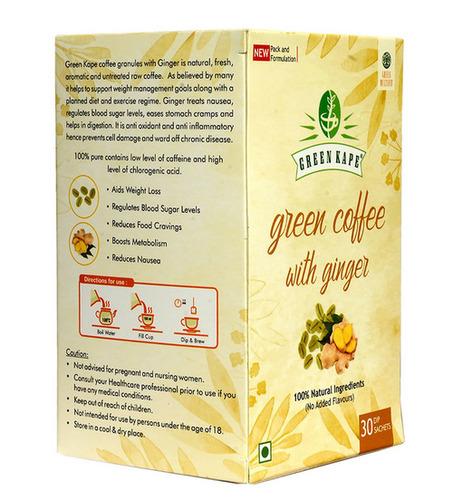 Green coffee with ginger (Dip Sachets)