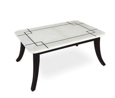 Jaxon Center Table with Onyx Inlay Top 3624